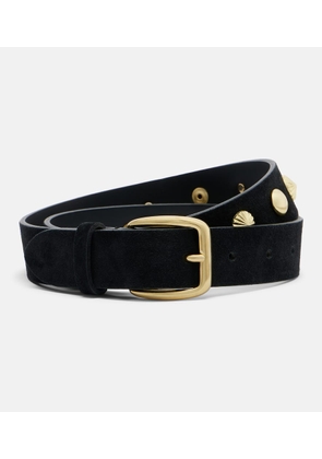 Nour Hammour Eden studded suede belt