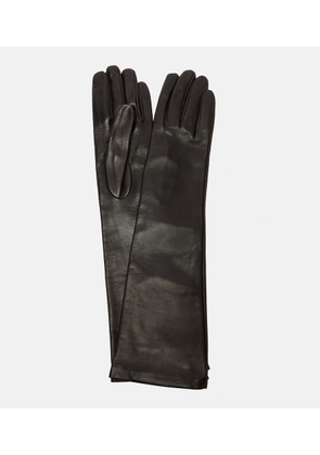 Nour Hammour Leather gloves