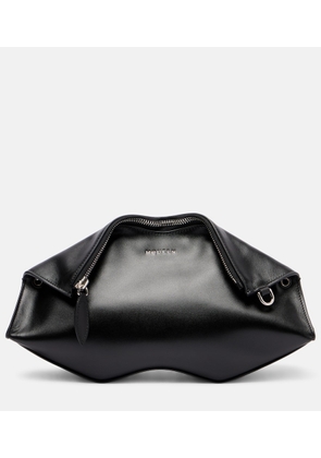 McQueen Manta Small leather clutch