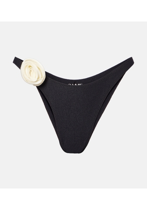 Same Rosette floral-applique bikini bottoms