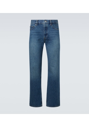 Frame Relaxed distressed straight jeans