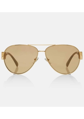 Versace Greca aviator sunglasses
