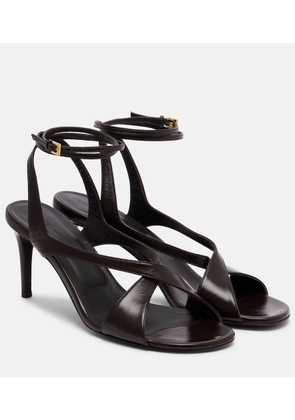 Khaite Liria 75 leather sandals