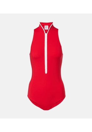 Hunza G Katya zip-up swimsuit