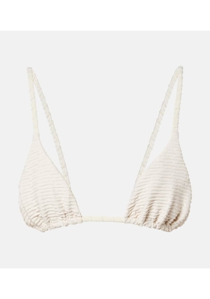 Jade Swim Via triangle bikini top