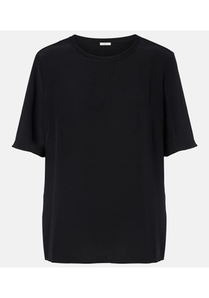 Joseph Rubin silk crepe de soie T-shirt