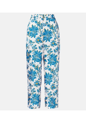 Etro Printed wide-leg pants