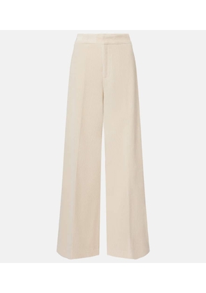 Etro Cotton corduroy wide-leg pants