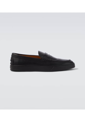 Tod's Leather penny loafers