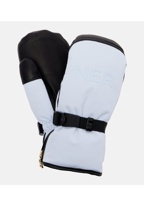 Bogner Flora logo ski mittens