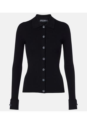 Dolce&Gabbana Ribbed-knit cardigan