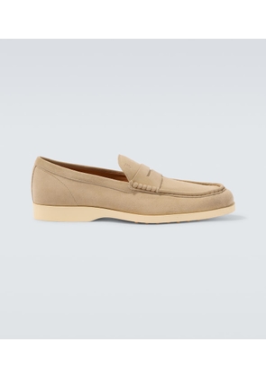 Tod's Suede penny loafers