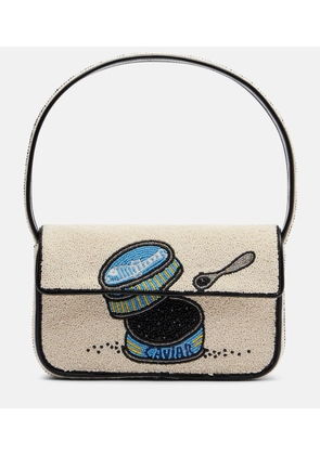 Staud Tommy beaded shoulder bag