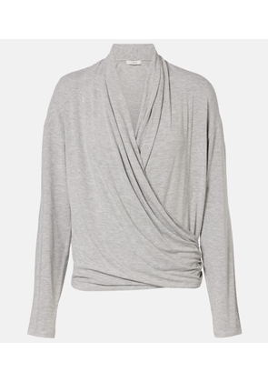 Vince Draped jersey top