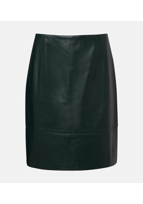 Vince Leather pencil skirt