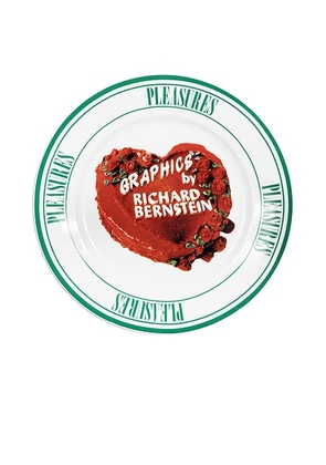 Pleasures Cake Plate in Natural - White. Size all.