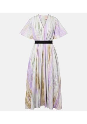 Roksanda Sana printed cotton maxi dress