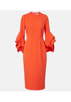 Roksanda Ruffled midi dress