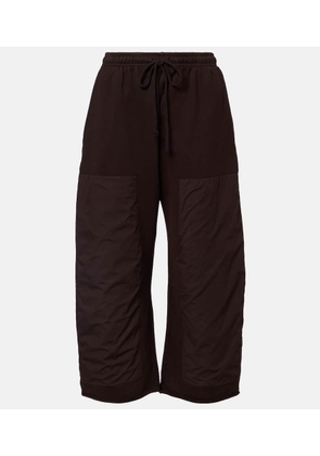 Leset Jamie patchwork cotton terry swetapants