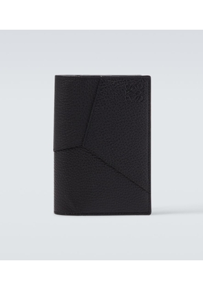 Loewe Puzzle leather passport holder