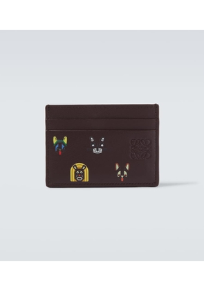 Loewe x Louis Wain leather card holder