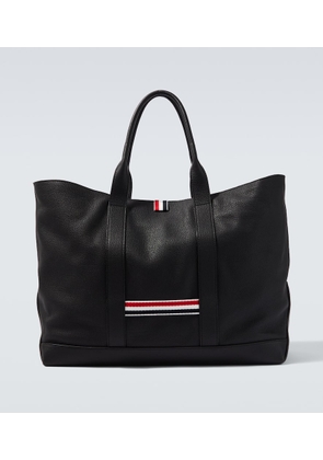 Thom Browne Medium leather tote bag