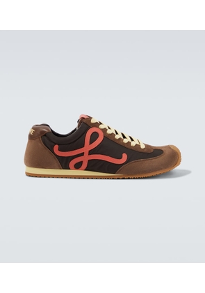 Loewe Ballet Runner 2.0 suede-trimmed sneakers
