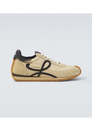Loewe Ballet Runner 2.0 suede-trimmed sneakers