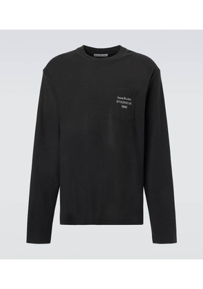 Acne Studios Distressed cotton-blend T-shirt