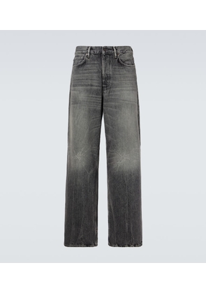 Acne Studios 1981 faded wide-leg jeans