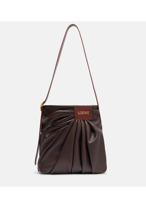 Loewe Draped leather tote bag