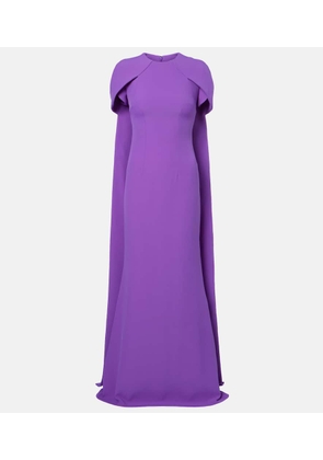 Safiyaa Ginko caped gown