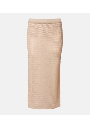 Maison Margiela Knitted midi skirt