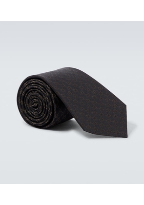 Gucci GG silk jacquard tie