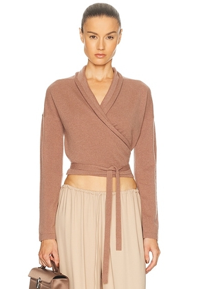 TOVE Kay Cardigan in Mink - Brown. Size L (also in ).