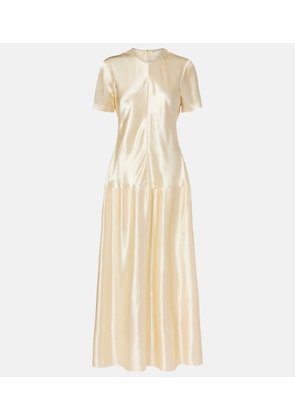Fforme Clodia satin maxi dress