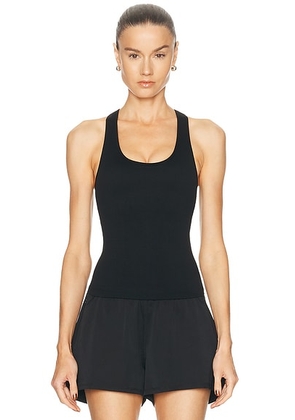 THE UPSIDE Balance Seamless Lenny Tank Top in Black - Black. Size L (also in M, S).