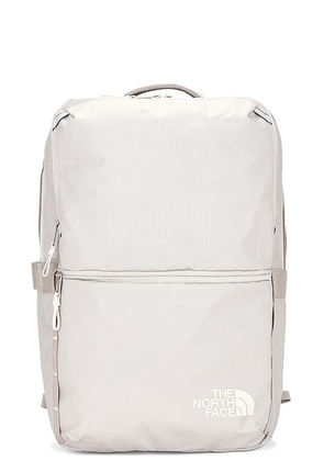The North Face Base Camp Voyager Daypack in Soapstone & Stone Slab - Grey. Size all.