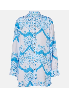 Melissa Odabash Paige printed shirt