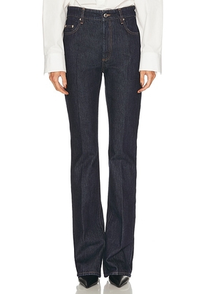 Sportmax Uditore Bootcut Leg in Midnight Blue - Blue. Size 28 (also in 26, 27).