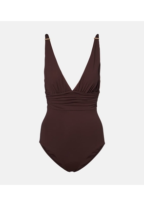 Melissa Odabash Panarea ruched swimsuit