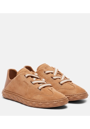 Jimmy Choo Diamond Light Flex suede sneakers