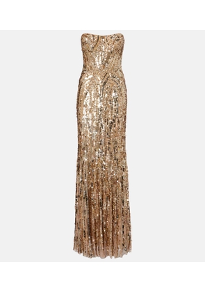 Jenny Packham Euphoria sequined gown