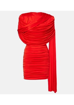 The New Arrivals Ilkyaz Ozel Khara draped minidress