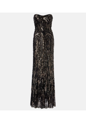 Jenny Packham Euphoria embellished bustier gown