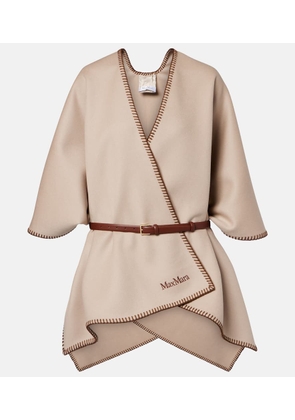 Max Mara Virgin wool cape