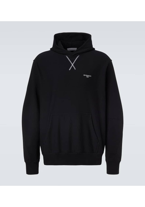Givenchy Logo cotton jersey hoodie