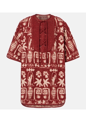 Alemais x LRNCE Maya cotton minidress