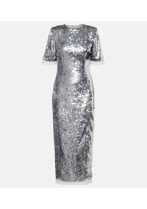 Rachel Gilbert Embellished midi dress