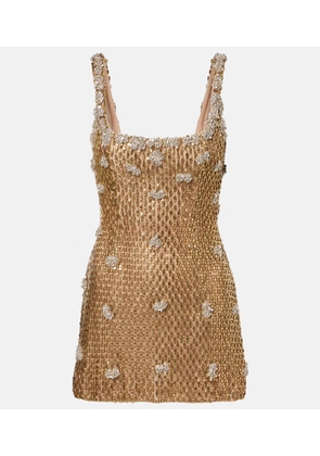 Rachel Gilbert Solana embellished corset dress